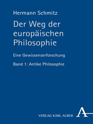 cover image of Der Weg der europäischen Philosophie